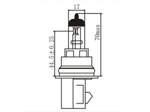 Halogen-Scheinwerferlampe HB1 (9004)