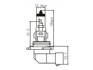 Halogen-Scheinwerferlampe HB4 (9006)