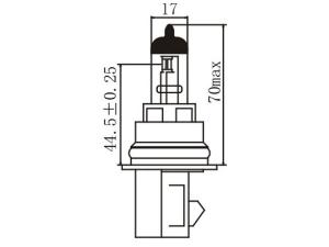 Halogen-Scheinwerferlampe HB5 (9007)