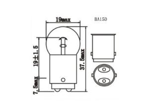 G18 R10W Glühlampe