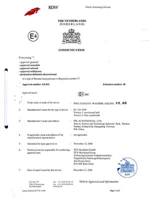 Patenturkunde